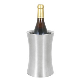 Oenophilia Barrow Wine Chiller, Stainless Steel, Modern Wine Cooler, Keeps Wine & Champagne Cold for Hours