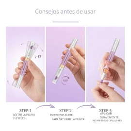 Lápiz Para Uñas Sanas. Puedes Remover La Cutícula E Hidratar