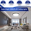 MODERN 6 Pack 28W 3200lm Flush Mount LED Ceiling Light,