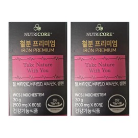 Nutricore Nutricore Iron Men Women Iron Supplement Many Foods Efficacy Effect Reviews 60 Tablets 2 / 뉴트리코어 뉴트리코아 철분 남성 여성 철분제 많은 음식 효능 효과 후기 60정 2개