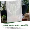 CAXUSD 3pcs Transparent Plant Protective Bag Covers for Trees Shrubs
