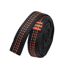 NUZAMAS 2 Pack Hammock Straps Yoga Swing Hanging Belt Outdoor Camping Hammock Tree Accessories Suspension System Heavy Duty Extension Loop Total 6.5ft