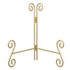 HEMYLU Gold Plate Stand, 6 Inch Decorative Plate Holder for