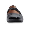 Cole Haan Women's Yvette Maryjane Ballet Flat, Black Leather/Black Patent