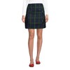 Lands' End Uniform Plaid Side Pleat Skort Above The Knee