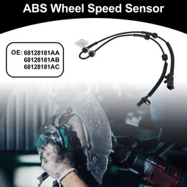 Partuto ABS Wheel Speed Senor No.68128181AA/68128181AB/68128181AC Front Left Front Right ABS Sensor for Dodge Grand Caravan 12-20 for Chrysler Town & Country 2012-2016 for Ram C/V 12-15