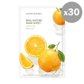 Nature Republic [Nature Republic]Real Nature Mask Sheet Orange (30ea)