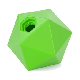 Oypla Coco Equestrian Green Refillable Hexagonal Horse Treat Ball Stable Paddock Toy