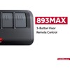 Liftmaster 893MAX 3-Button Remote Control - for Garage, Gate Openers,