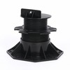 2Pcs Adjustable Deck Support, Joist Support Pedestals,Floor Support Pedestals, Floating
