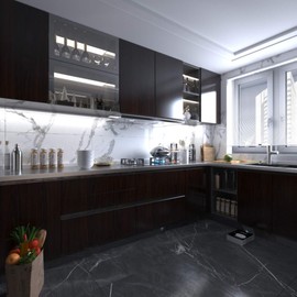 BAYYA Brown Wood Grain Wallpaper