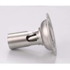 Deep Water Floor Drain, 120 x 120mm Square Shower Strainer
