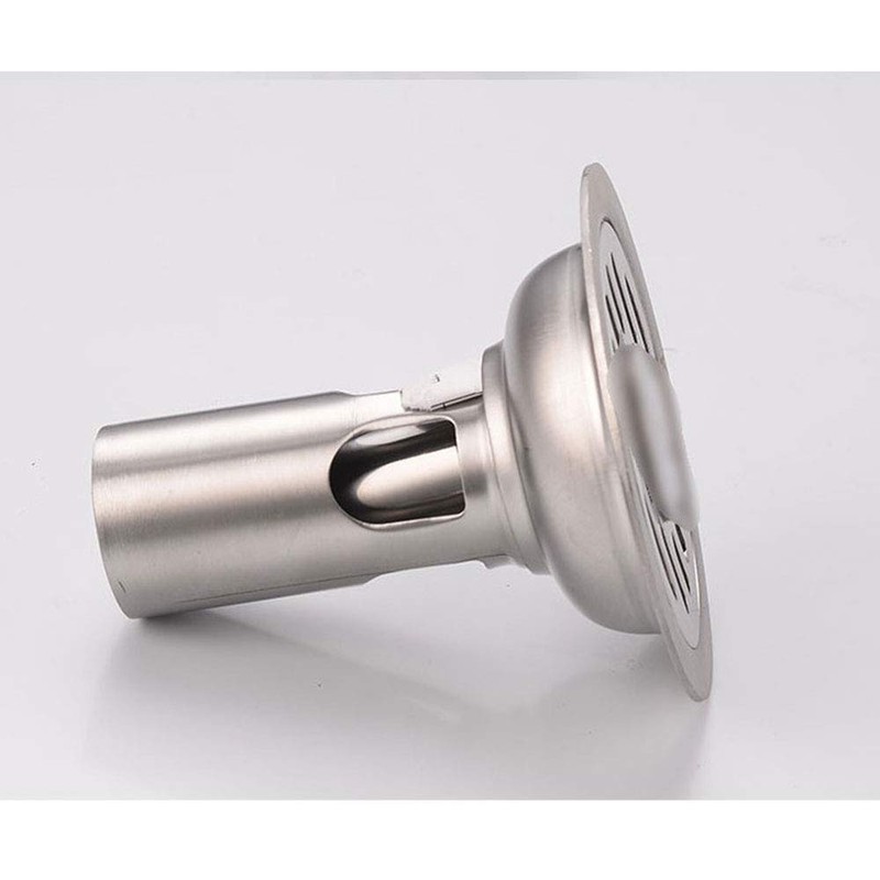 Deep Water Floor Drain, 120 x 120mm Square Shower Strainer