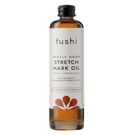 Fushi Really Good Stretch Mark Oil 100ml | Best for Stretch Marks, Scars, Dehydrated Skin & Uneven Skin Tone | Unfragranced Natural Formulation | Triple Strength Indian Tulsi |Ethical & Vegan