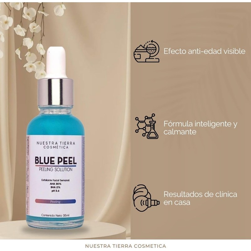 Peeling AHA 30% + BHA 2% Blue Peel Combate manchas