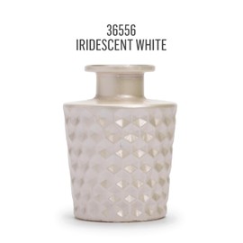 FolkArt Murano Iridescent Acrylic Glass Paint, White, Perfect for Indoor and Outdoor Arts and Crafts Projects, 2 fl oz, 36556