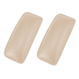 Car Leather Soft Leather Armrest Pillow Protective Pad, Universal Car Seat Interior Leg Elbow Support Pillow Car Knee Cushion for Car SUV Truck Accessories