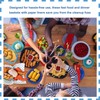 12 Pcs Fast Food Baskets with 60 Pcs Paper Liners
