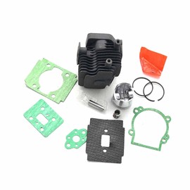 SEMOLTO Cylinder Piston Kit - 32mm Cylinder Piston Kit Accessory Fit for Cylinder & Piston Kit 23cc Ht2300 Chinese Hedge Trimmer New