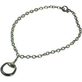 Hampton Gems Designer Inspired, Horse Bit/Equestrian/Horse Shoe -Pave Crystal Rings. Choose: Gold, Silver, Black (Single Silver Pendant, 7)