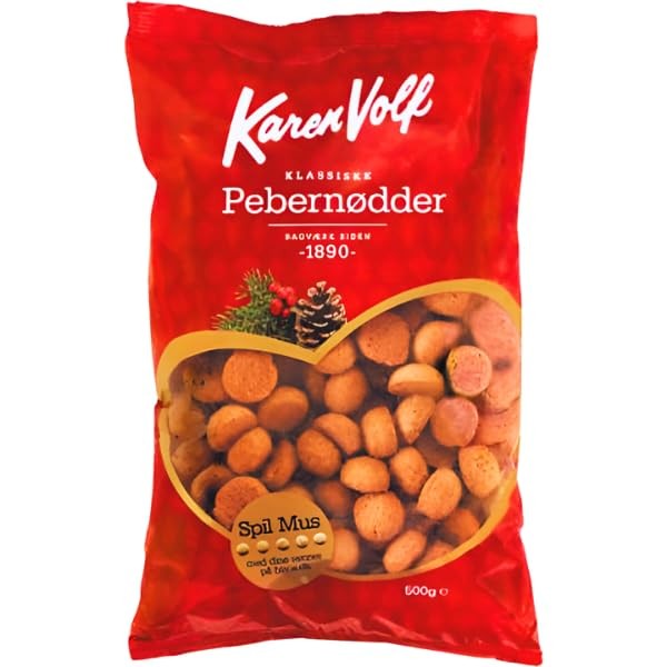 Karen Volf Pebernodder Ginger Nuts Biscuits 300g
