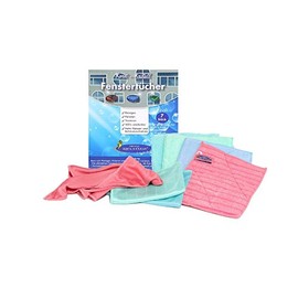 Aqua Clean Crystal Carat Window Cloths System Cleaning 7 Pieces