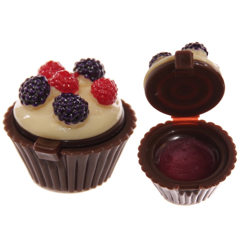 Cupcake Lip Balm Various Flavours Gloss Pixie Hill Bakery