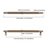Asidrama 10 Pack 10 Inch(256mm) Champagne Bronze Kitchen Cabinet Handles,