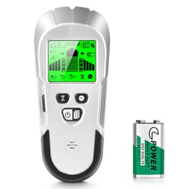 Stud Finder Wall Scanner Detector - Stud Wall Detector 6 in 1 Scanner Sensor Beam Finder with Upgraded Smart Sensor HD LCD Display for The Center and Edge of Wood, AC Wire, Metal and Studs Detection