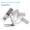 Aluminum Alloy Simple Bracket Stand for USB Microscope and WiFi