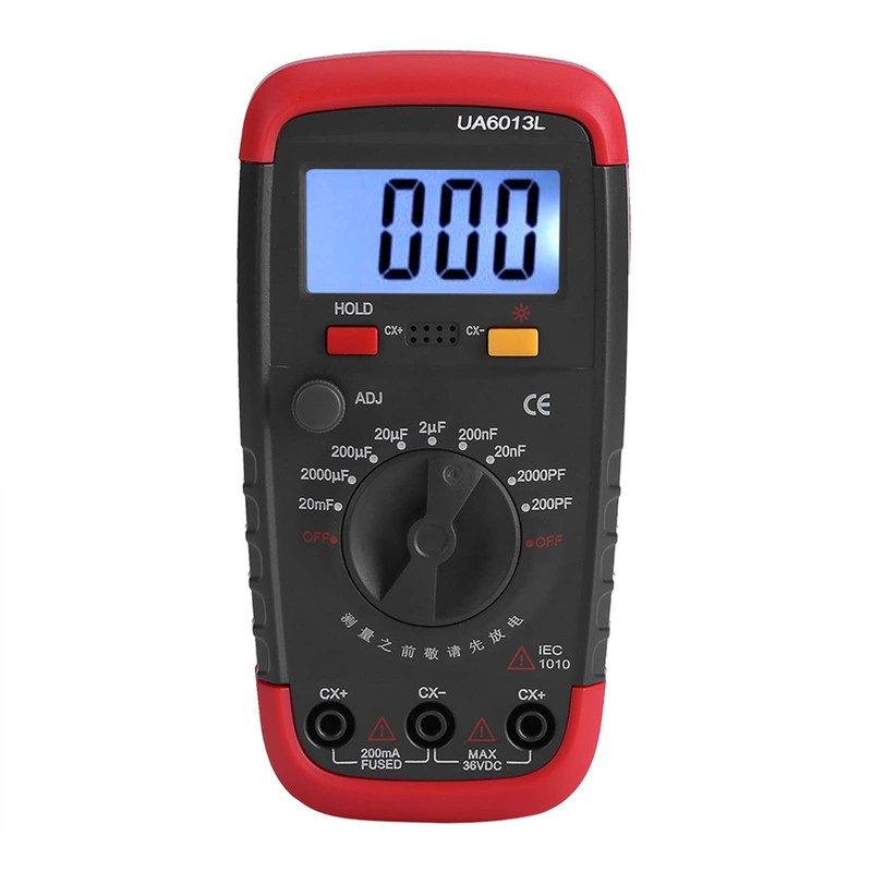 Medidor Probador Capacitan, Probador de Medidor de Capacitor Digital de