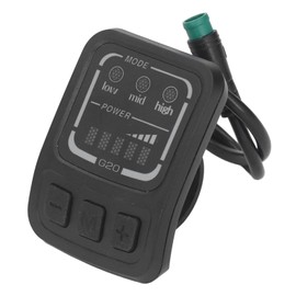 G20 F Electric Bicycle LED Display, Multiple Functions, LED Display with Waterproof Interface for Electric Bicycles, Scooters