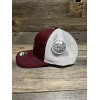 Richardson ARKANSAS RAZORBACKS LEATHER PATCH TRUCKER HAT