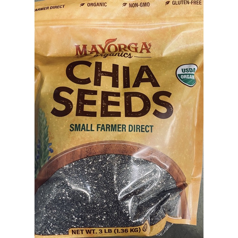 Mayorga Organic 2x Mayorga Chia Seeds USDA Organic Farmer Direct
