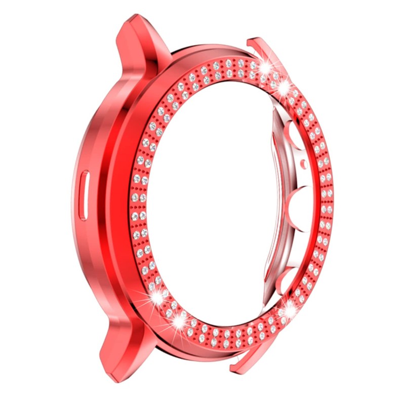 CIYODO 5 Watch Case Double Row Rhinestone Protective Cover for