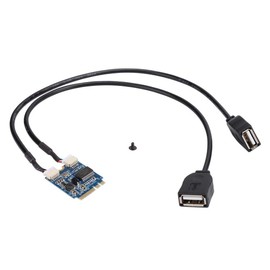 Annadue KEY A-E to Dual-port USB 2.0 Interface Expansion Card