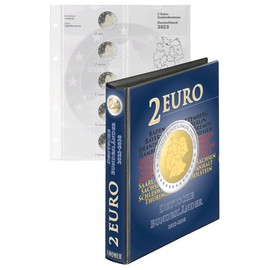 LINDNER Das Original Pre-Printed Album 2 Euro Commemorative Coins Series German Federal States 2023-2038