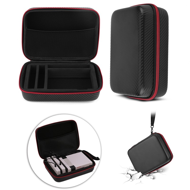 Waterproof Carrying Case Travel Storage Bag Shell for NES Classic