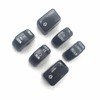 Black Hand Controls Switch Button Covers for Harley Davidson 2011