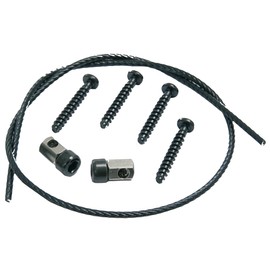 KlickFix Unisex - Adult Spare Parts Kit, Black