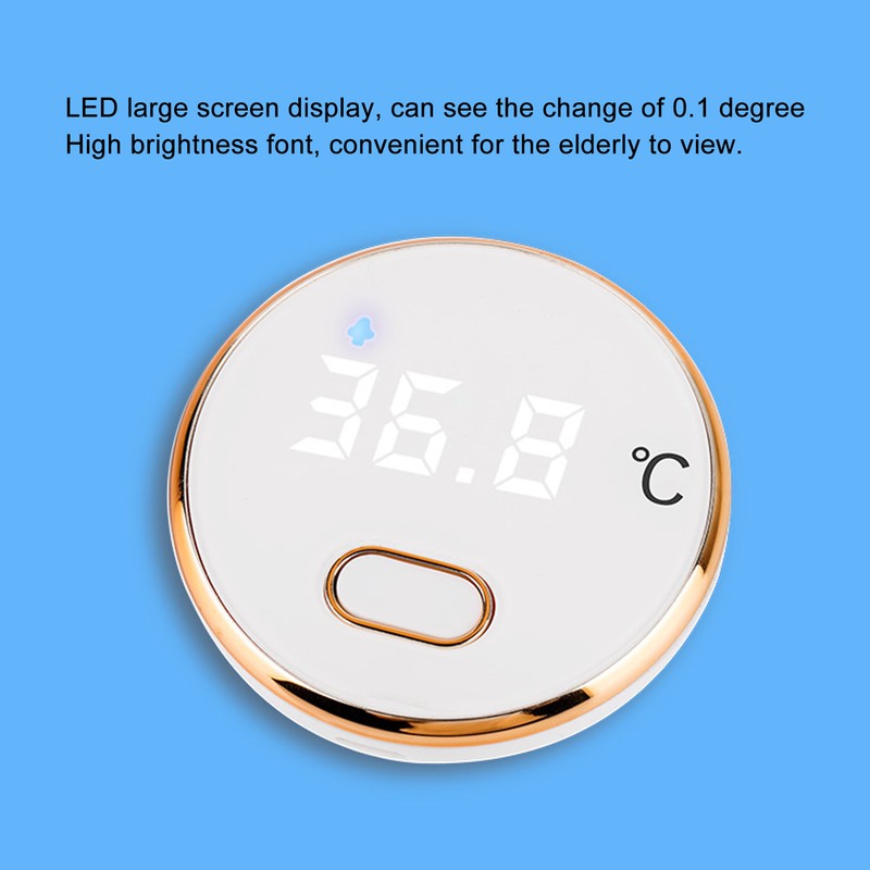 Digital Thermometer with LED Display 300mAh Non Contact Accurate Infrared