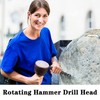 Csdtylh 6PCS Rock Splitting Wedges and 1PCS Rotary Hammer Drill
