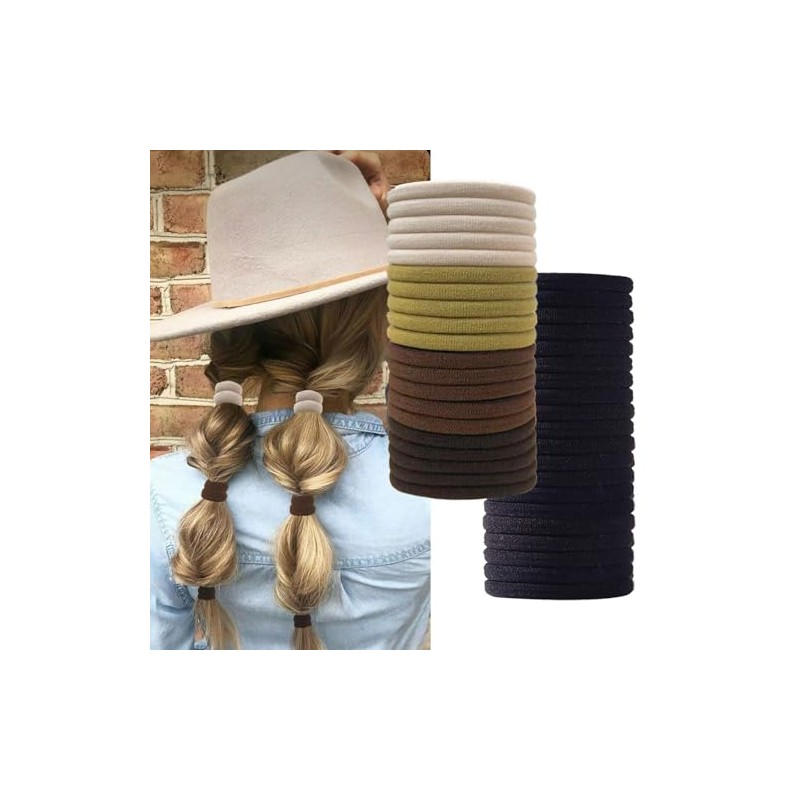 Hair Ties No Damage for Women - 40 PCs Seamless