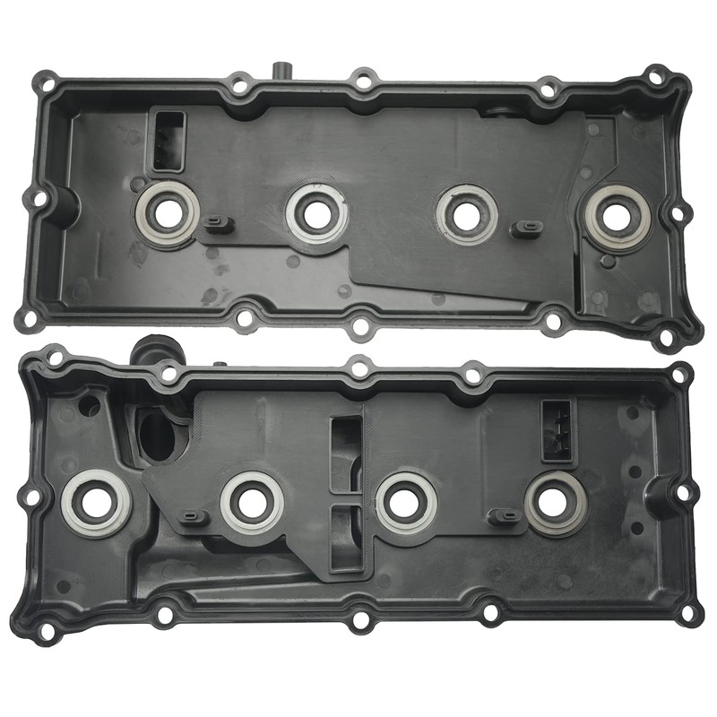 Engine Valve Cover Set with Gaskets, Bolts, Oil Filler Cap,