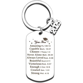 Brand: Suyeah Graduation Gifts for Him Her, Class of 2025 Keychain for...