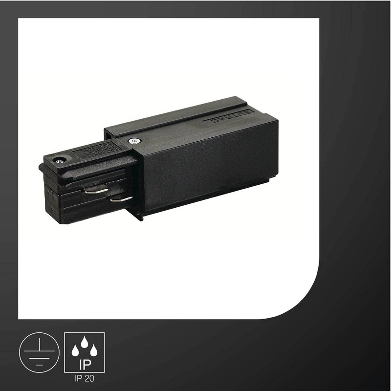 SLV SLV FEEDER | for EUTRAC high-voltage 3-phase surface-mounted track