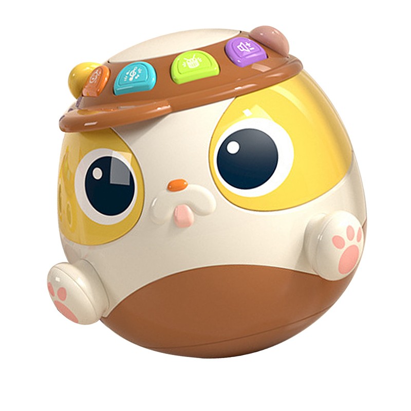 Musical Wobbling Toy Early Educational Multi Functional Electric Cartoon Wobbling