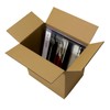 Earth Cardboard, Corrugated Cardboard, Compatible with LP Records, 100 Size,