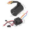 3650 4300KV Brushless Motor 60A ESC Program Card Motor Heat