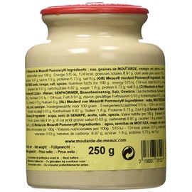 Pommery Meaux Mustard Stone Jar, 8.8-Ounce